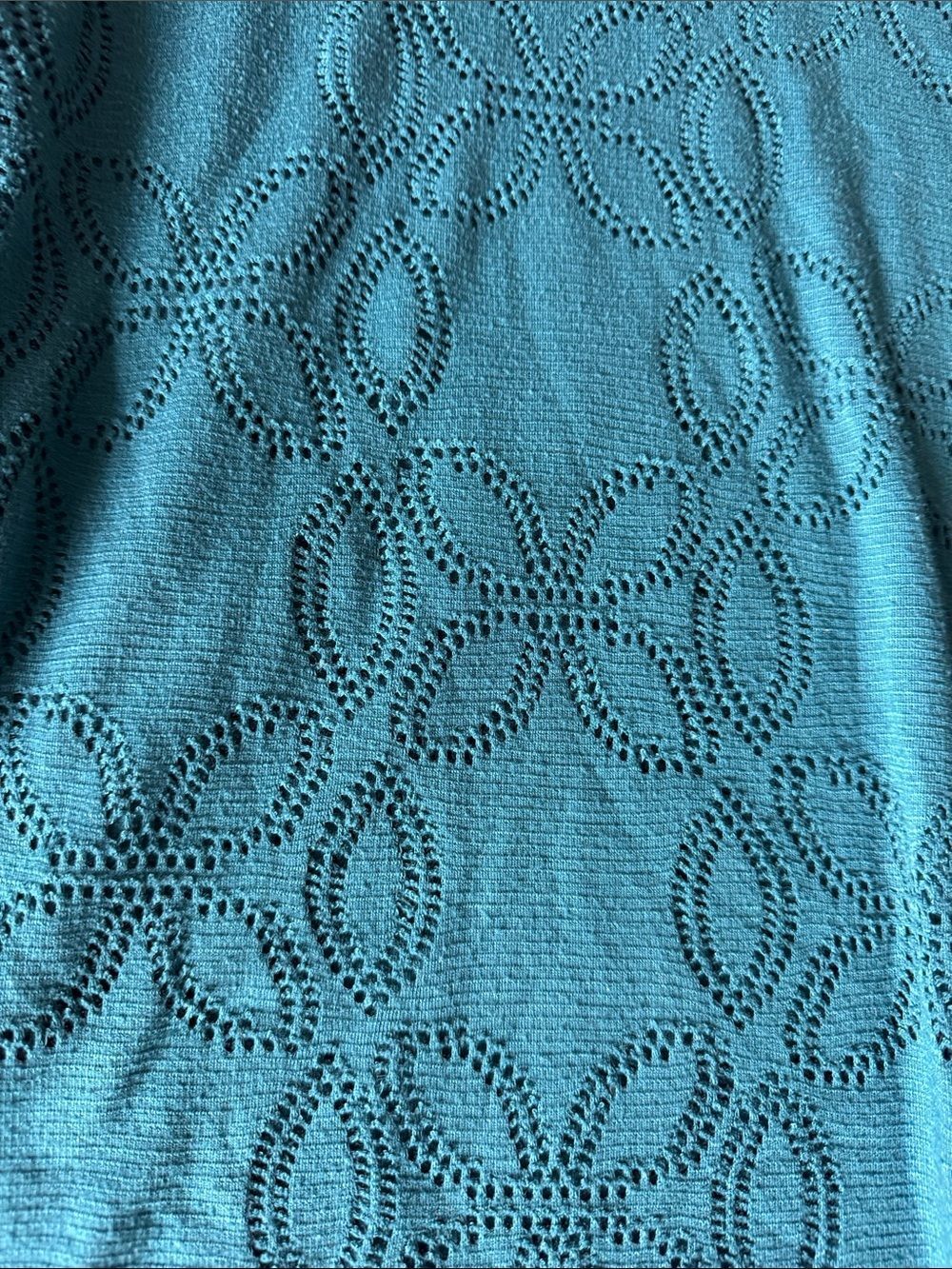 Multiples Lace-Texture 3/4 Sleeve Top - Picture 2 of 6